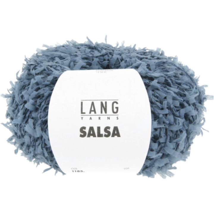 Lang Yarns Salsa, Farbe 010 Stahlblau bei Lieblingsgarn
