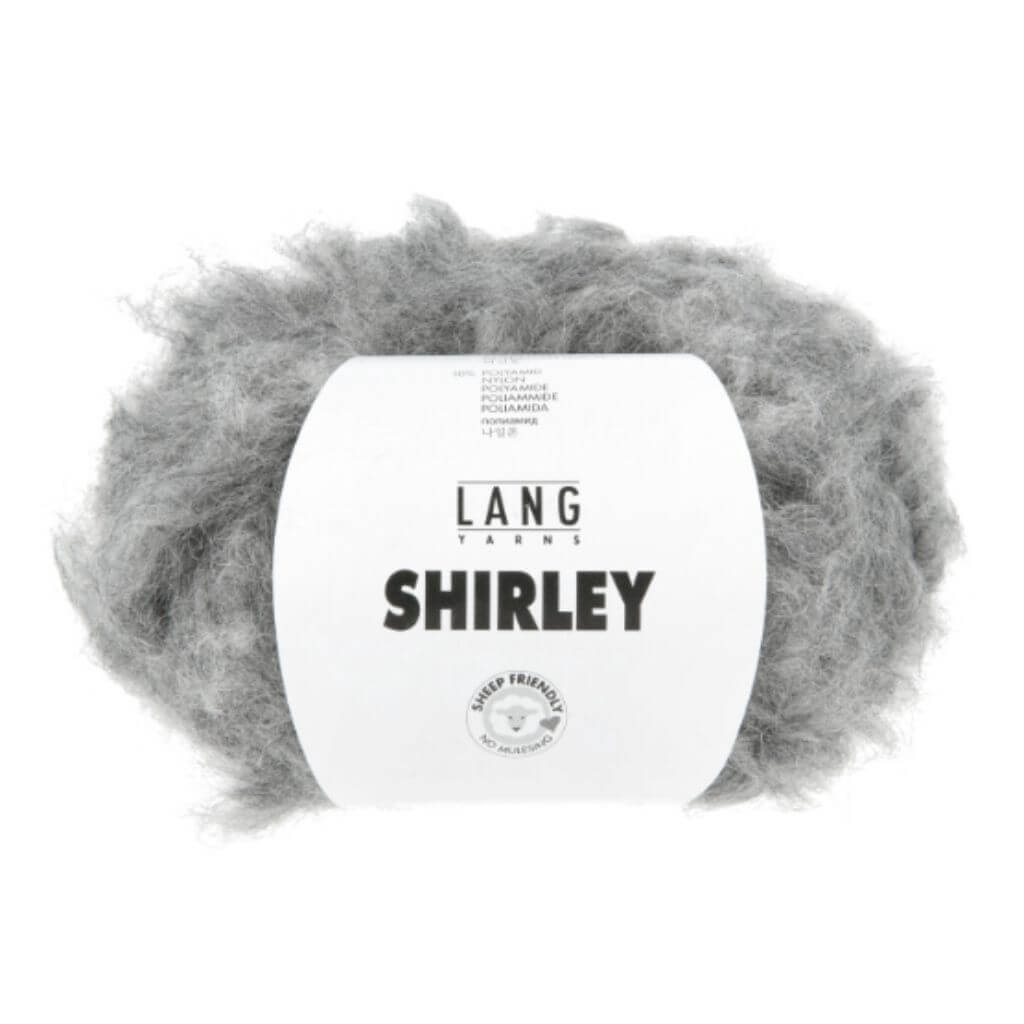 Lang Yarns Shirley, Farbe 024 Grau – Alpaka, Merino und Synthetik bei Lieblingsgarn