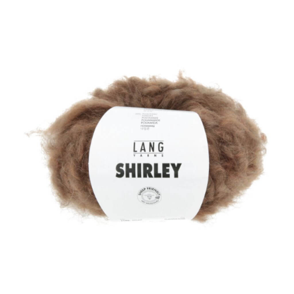 Lang Yarns Shirley, Farbe 067 Zimt – Alpaka, Merino und Synthetik bei Lieblingsgarn
