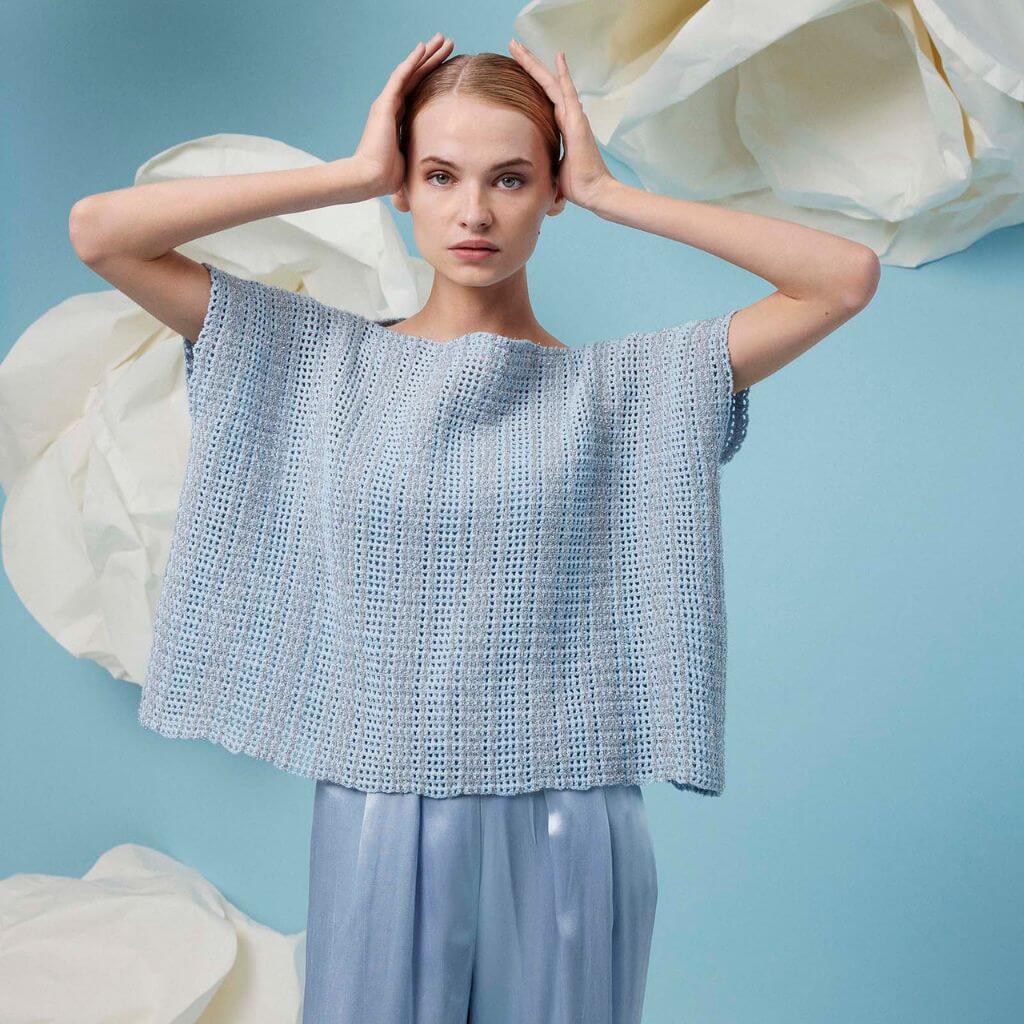Lang Yarns Pattern Top Sylver Häkelanleitung - Lang Yarns (Heft) bei bei bei bei Lieblingsgarn