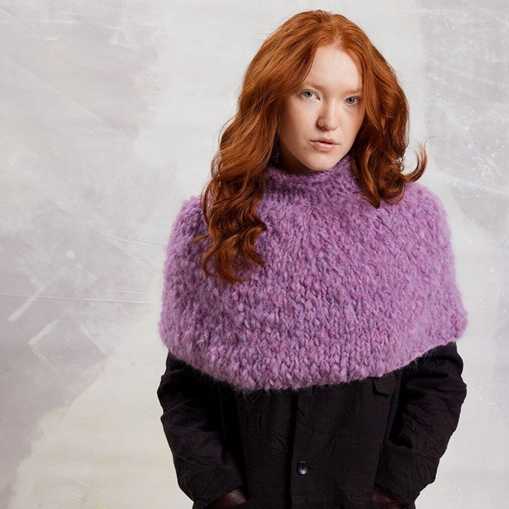 Cape Vika Strickanleitung - Lang Yarns (Heft)