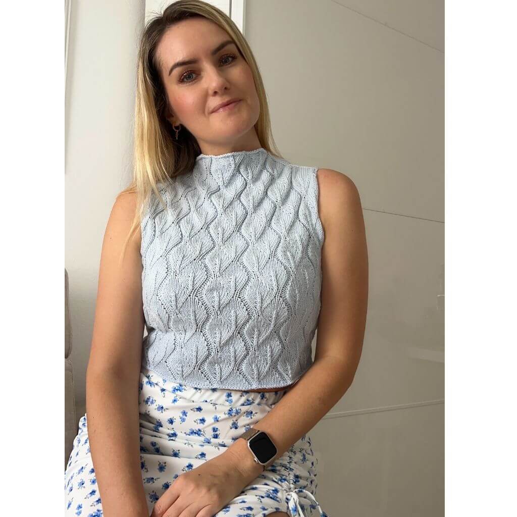 Rita Koch Leaves Top Strickanleitung - Rita Koch (PDF) bei bei bei bei bei bei bei bei bei bei Lieblingsgarn