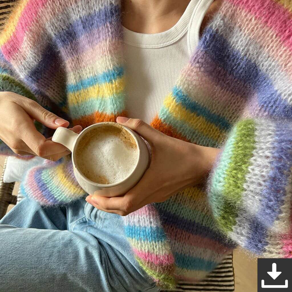 Lesfillesducoeur Pattern Cardiducoeur Strickjacke Strickanleitung - Lesfillesducoeur (PDF) Lieblingsgarn