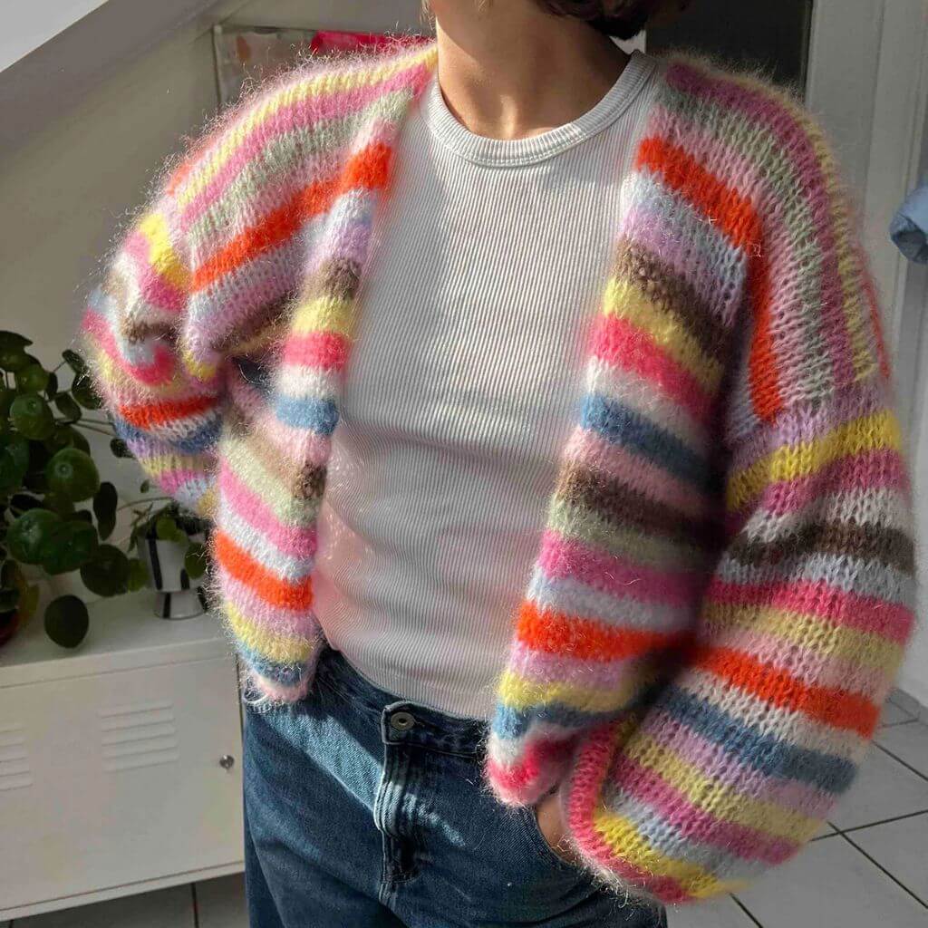 Lesfillesducoeur Pattern Cardiducoeur Strickjacke Strickanleitung - Lesfillesducoeur (PDF) Lieblingsgarn