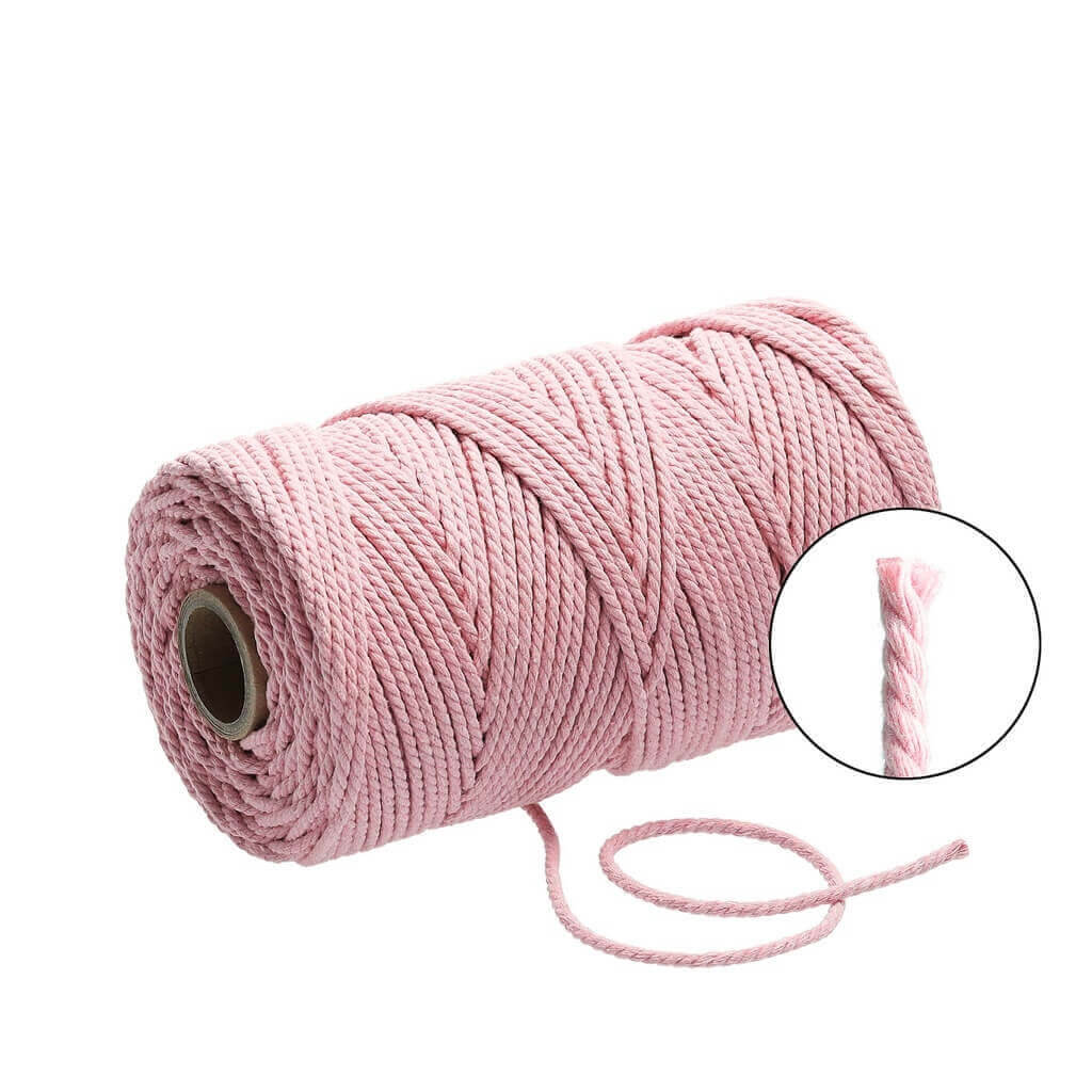Lieblingsgarn Makramee Noisy Pink Filani Lieblingsgarn - Makramee Garn 3 mm x 120 m gedreht Lieblingsgarn