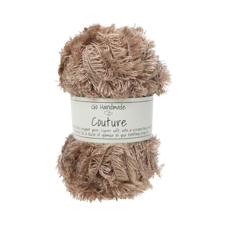 Go Handmade Yarn Couture, Farbe Light Brown – Synthetik bei Lieblingsgarn