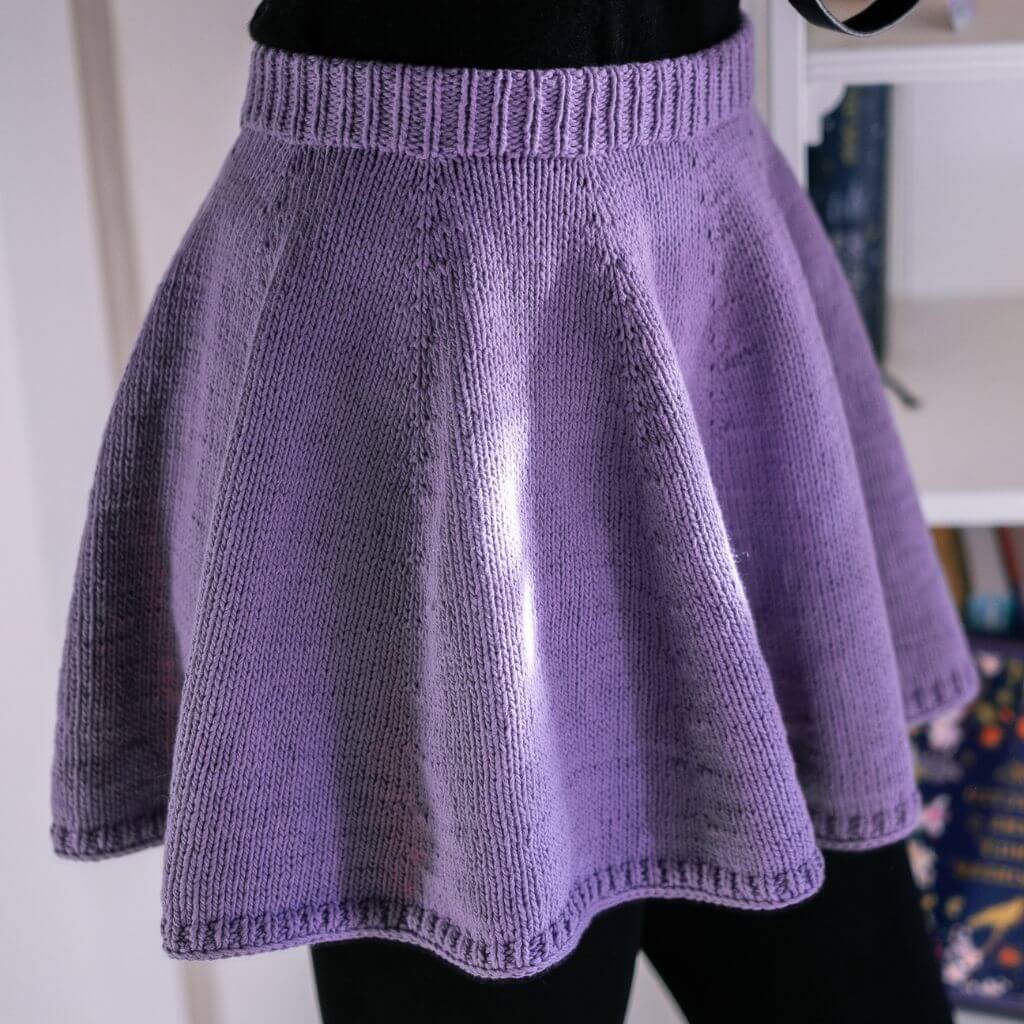 Wisteria Knitting Rock Like a Daydream Skirt Strickanleitung - Wisteria Knitting (PDF) bei bei bei bei Lieblingsgarn