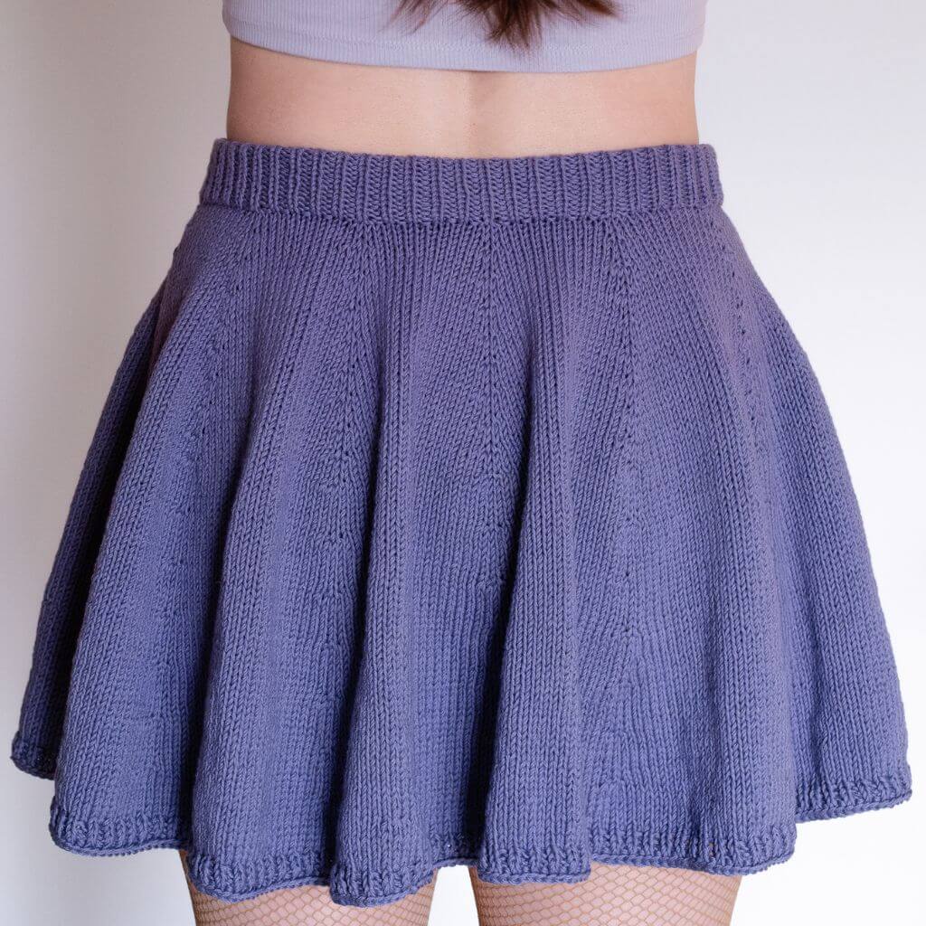 Wisteria Knitting Rock Like a Daydream Skirt Strickanleitung - Wisteria Knitting (PDF) bei bei bei bei Lieblingsgarn
