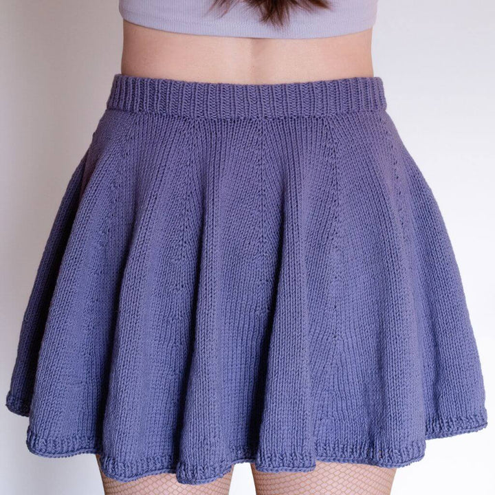 Wisteria Knitting Rock Like a Daydream Skirt Strickanleitung - Wisteria Knitting (PDF) bei bei bei bei Lieblingsgarn