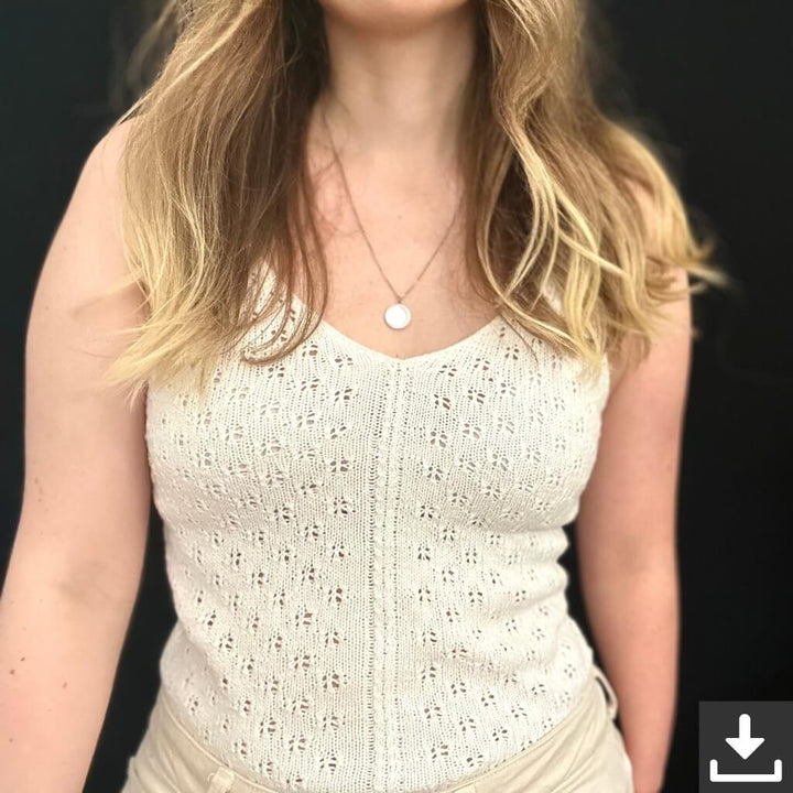 Mabelle Knitting Lilli Camisole Top Strickanleitung - Mabelle Knitting (PDF) bei bei bei bei Lieblingsgarn