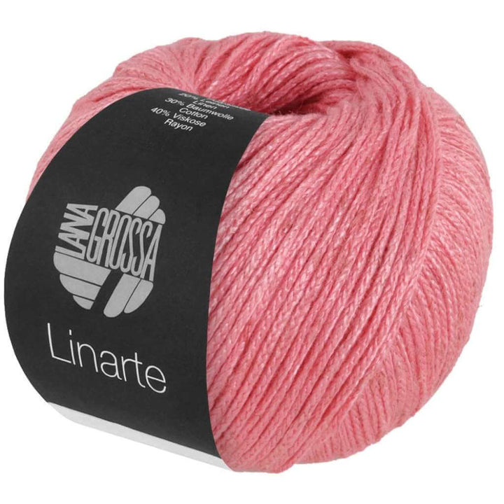 Lana Grossa Linarte, Farbe 329 Lachs – Baumwolle, Leinen und Polyamid bei Lieblingsgarn