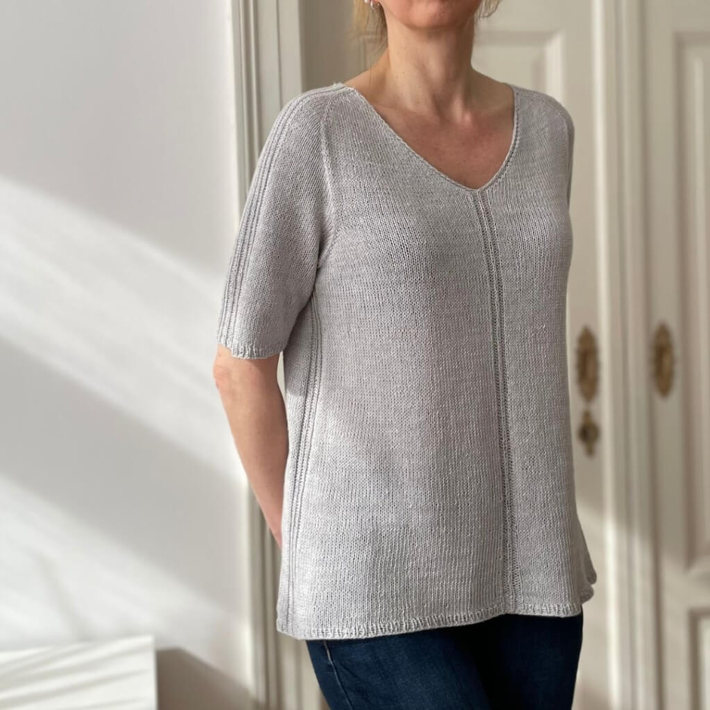 Strickauszeit Shirt LiRi Tee Strickanleitung - Strickauszeit (PDF) bei bei bei bei Lieblingsgarn