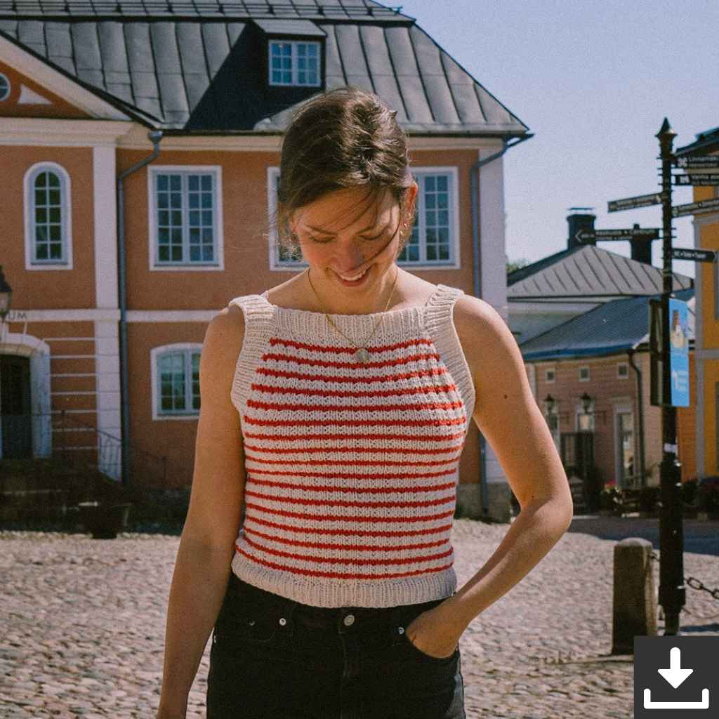 Lieblingsgarn Pattern Lola Top Strickanleitung - Kutovakika (PDF) bei bei bei bei Lieblingsgarn