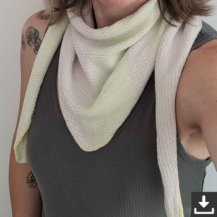 Nadelmelodie Pattern Tuch Lollypoptie Strickanleitung - nadelmelodie (PDF) bei bei bei bei bei bei bei bei Lieblingsgarn