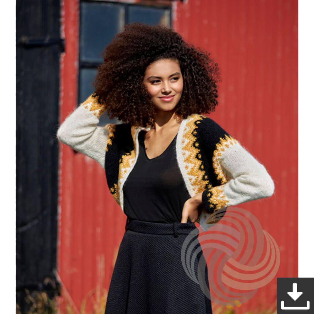 Lopi Pattern Bolero Carmen Strickanleitung - Lopi (PDF) bei bei bei bei Lieblingsgarn