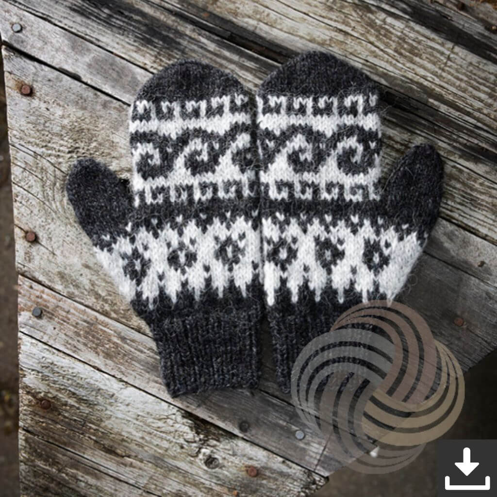 Lopi Pattern Handschuhe Krókur Strickanleitung - Lopi (PDF) bei bei bei bei Lieblingsgarn