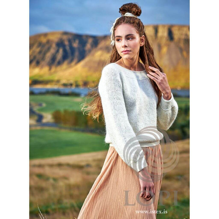 Lopi Pattern Pullover Saga án fléttu Strickanleitung - Lopi (PDF) bei bei bei bei Lieblingsgarn