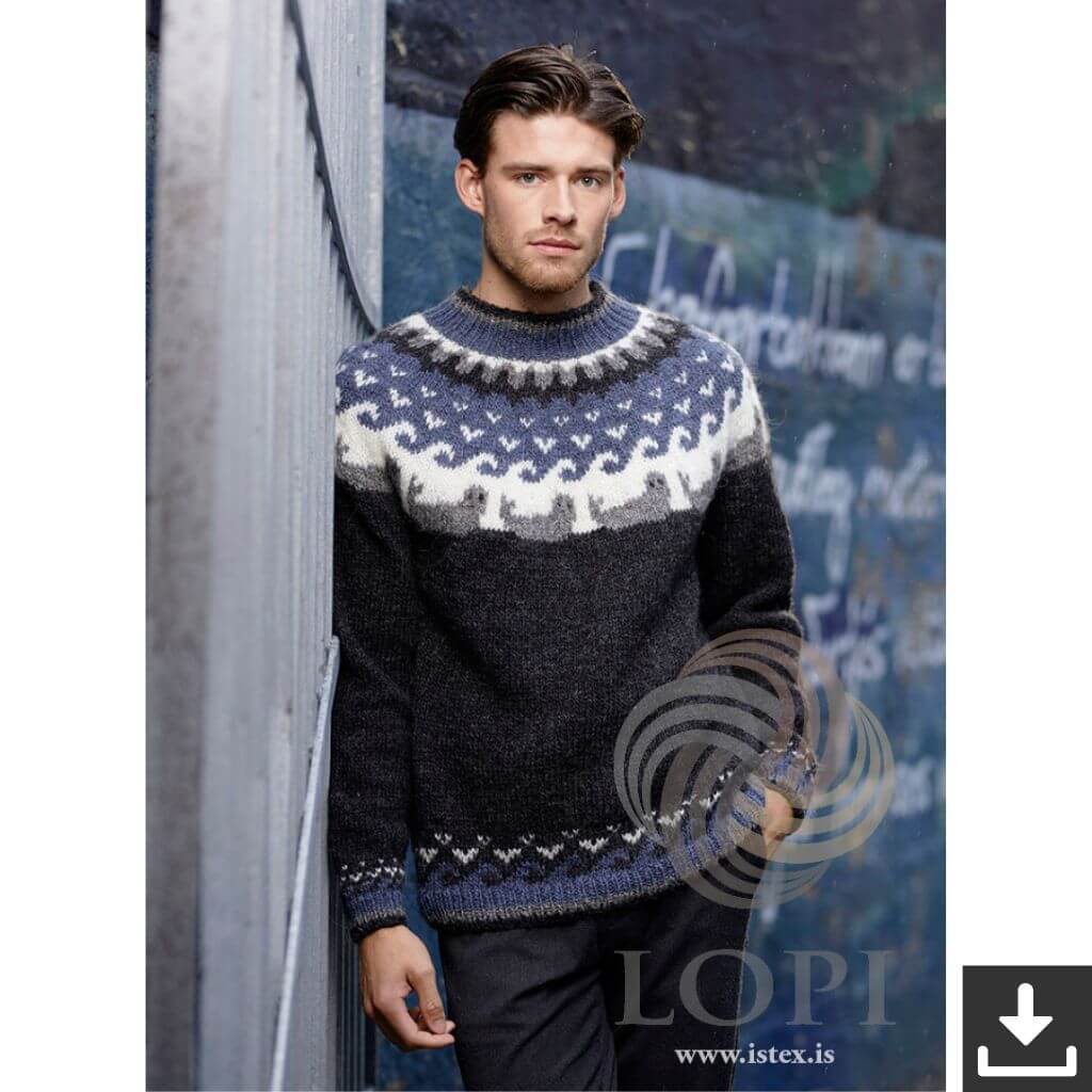 Lopi Pattern Pullover Selir Strickanleitung - Lopi (PDF) bei bei bei bei Lieblingsgarn