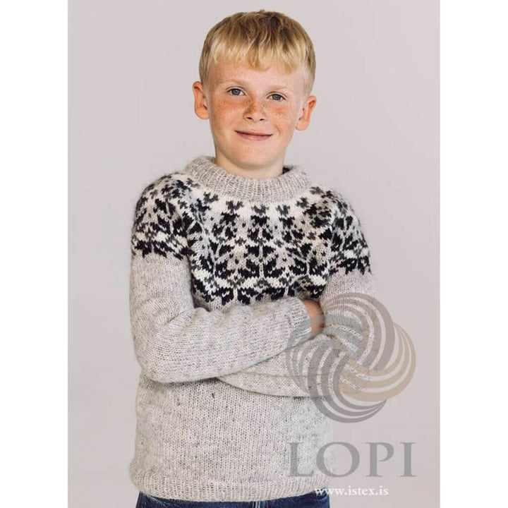 Lopi Pattern Pullover Kinder Stjörnuljós Strickanleitung - Lopi (PDF) bei bei bei bei Lieblingsgarn