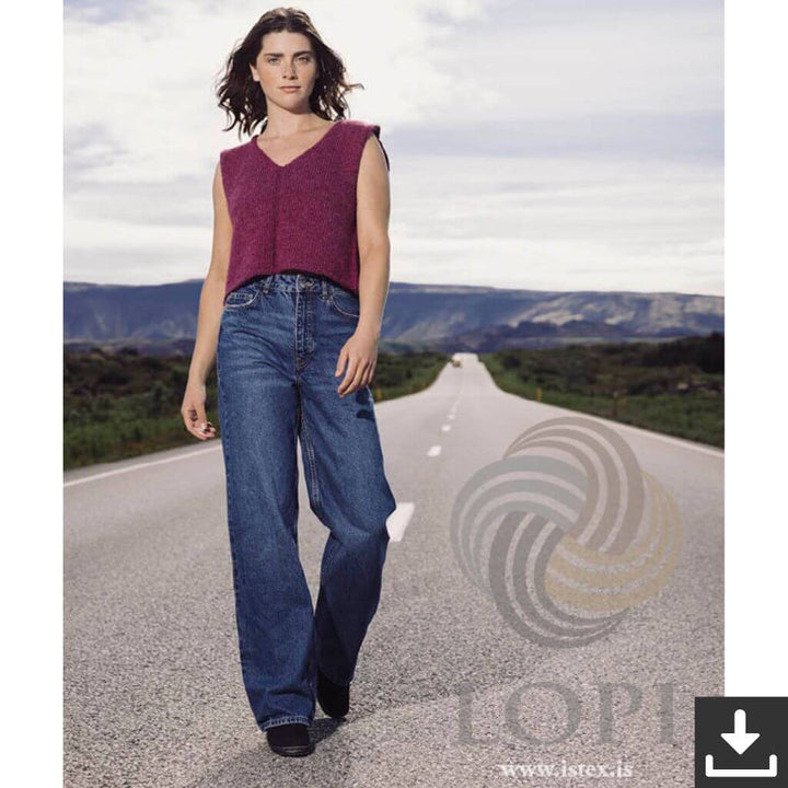 Lopi Pattern Pullunder Súla Strickanleitung - Lopi (PDF) bei bei bei bei Lieblingsgarn