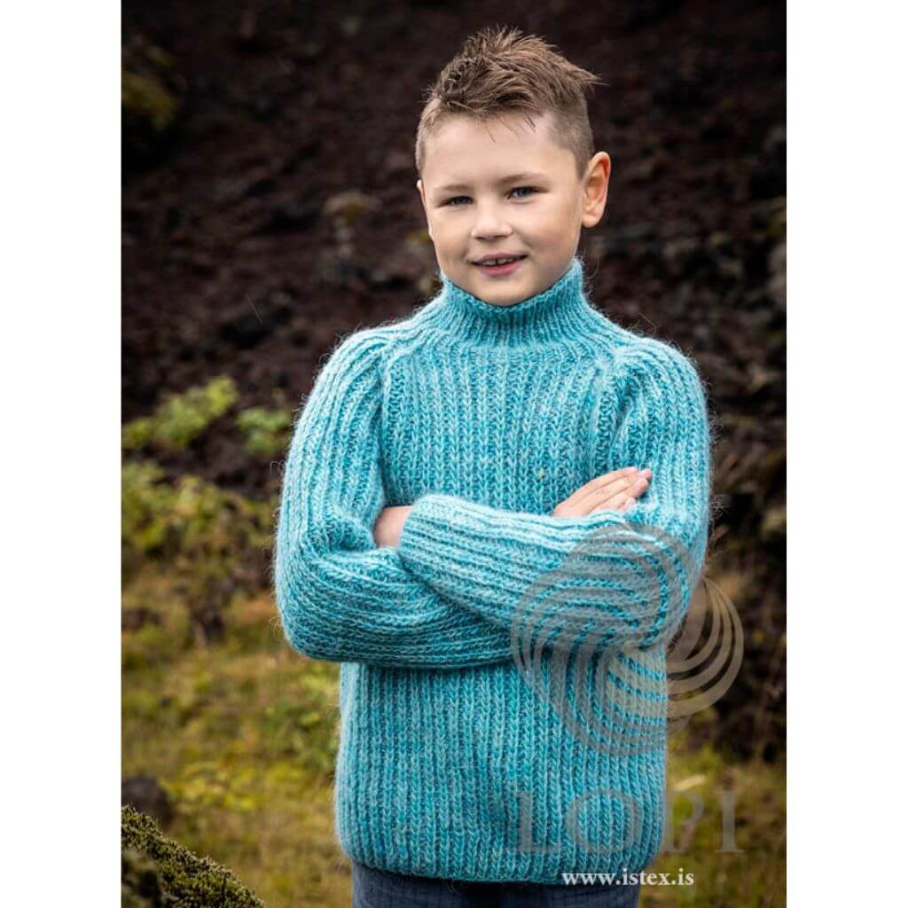 Lopi Pattern Pullover Kinder Tími Strickanleitung - Lopi (PDF) bei bei bei bei Lieblingsgarn