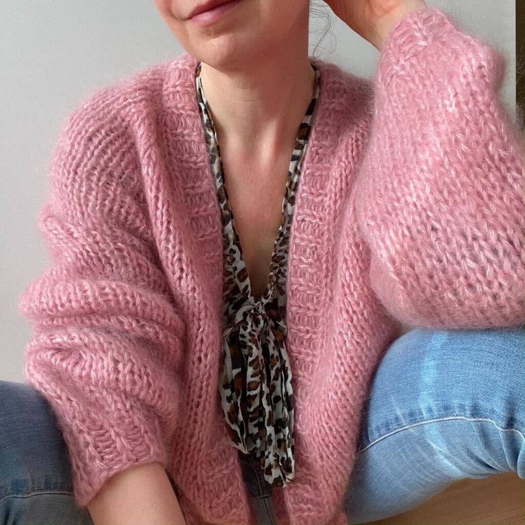 Lotilda Pattern GRETA Cardigan mit Blende Strickanleitung - Lotilda (PDF) bei bei bei bei Lieblingsgarn
