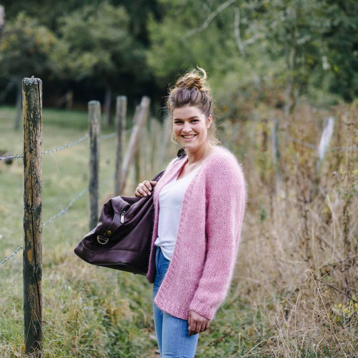 Lotilda Pattern Greta Cardigan mit Blende Strickanleitung - Lotilda (PDF) bei bei bei bei Lieblingsgarn