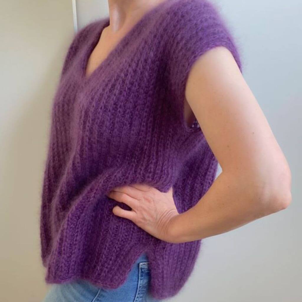 Lotilda Pattern Pullunder/Pullover Juna V-Neck Strickanleitung - Lotilda (PDF) bei bei bei bei Lieblingsgarn