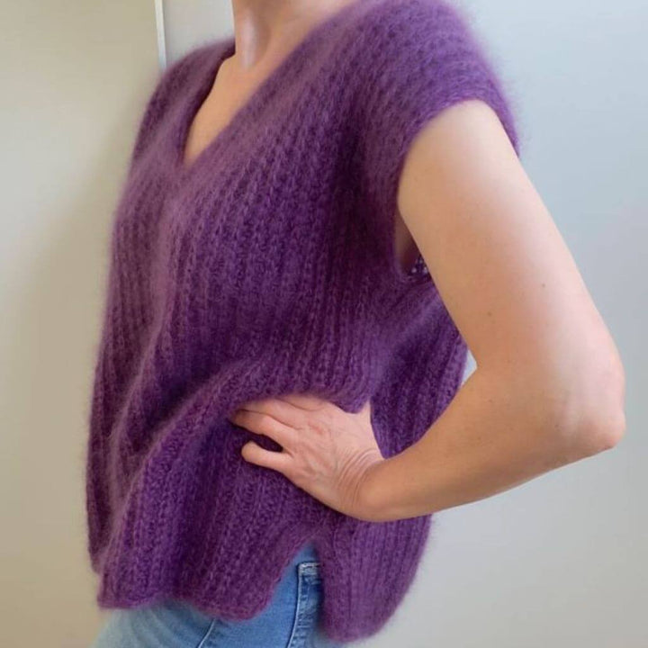 Lotilda Pattern Pullunder/Pullover Juna V-Neck Strickanleitung - Lotilda (PDF) bei bei bei bei Lieblingsgarn