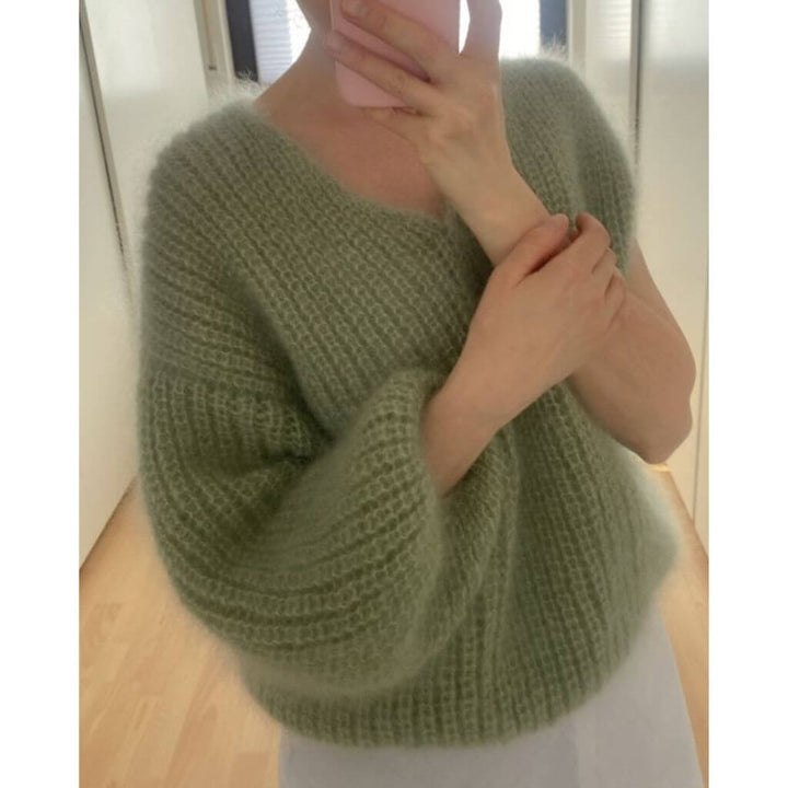 Lotilda Pattern Pullunder/Pullover Juna V-Neck Strickanleitung - Lotilda (PDF) bei bei bei bei Lieblingsgarn