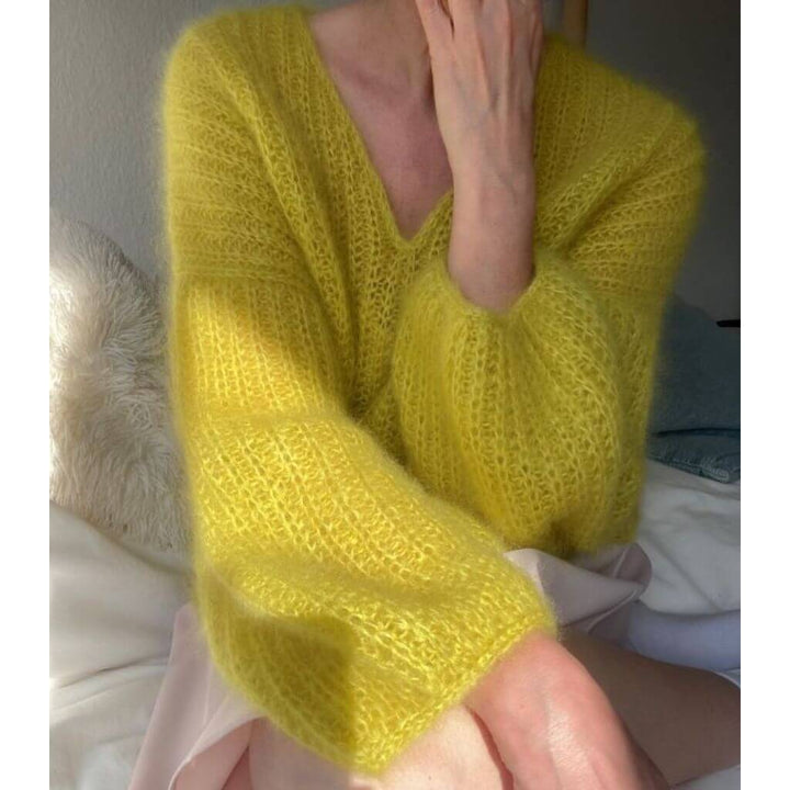 Lotilda Pattern Pullunder/Pullover Juna V-Neck Strickanleitung - Lotilda (PDF) bei bei bei bei Lieblingsgarn