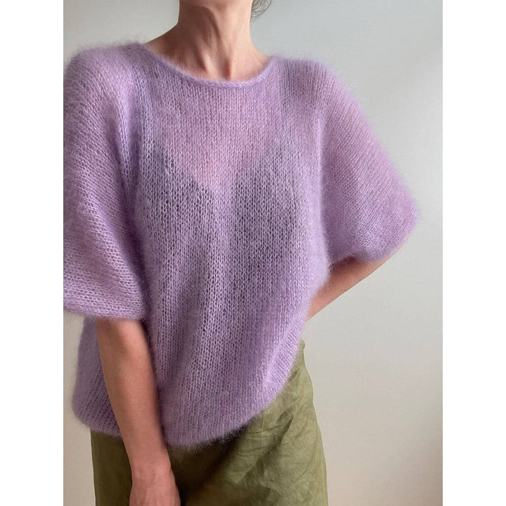Lotilda Pattern Mika Summer V-Shirt Strickanleitung - Lotilda (PDF) bei bei bei bei Lieblingsgarn