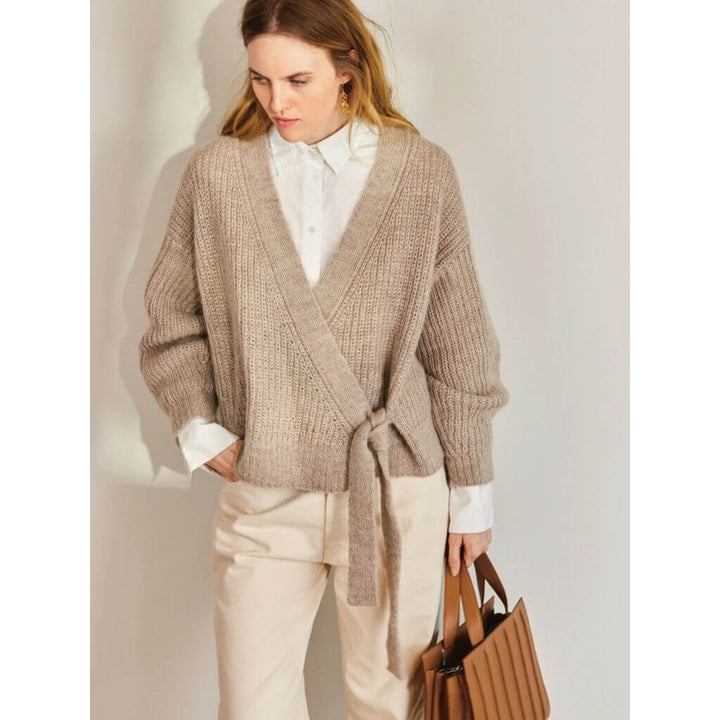 Sandnes Garn Pattern Wickeljacke Lumen Cardigan Strickanleitung - Sandnes Garn (Heft) bei bei bei bei Lieblingsgarn
