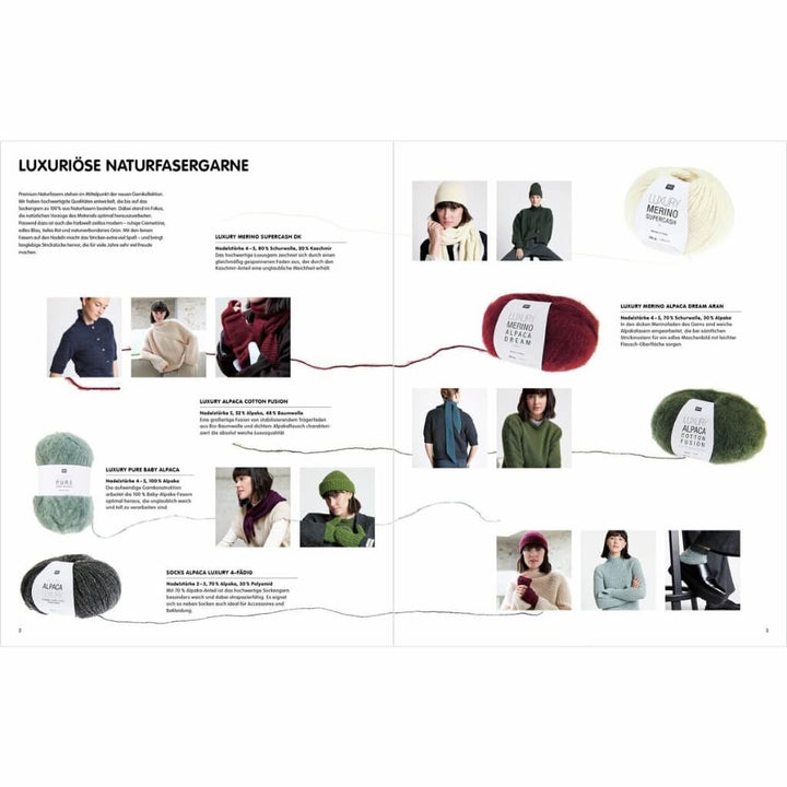 Rico Design Luxury Knits - Premium Natural Fibres bei bei bei bei Lieblingsgarn