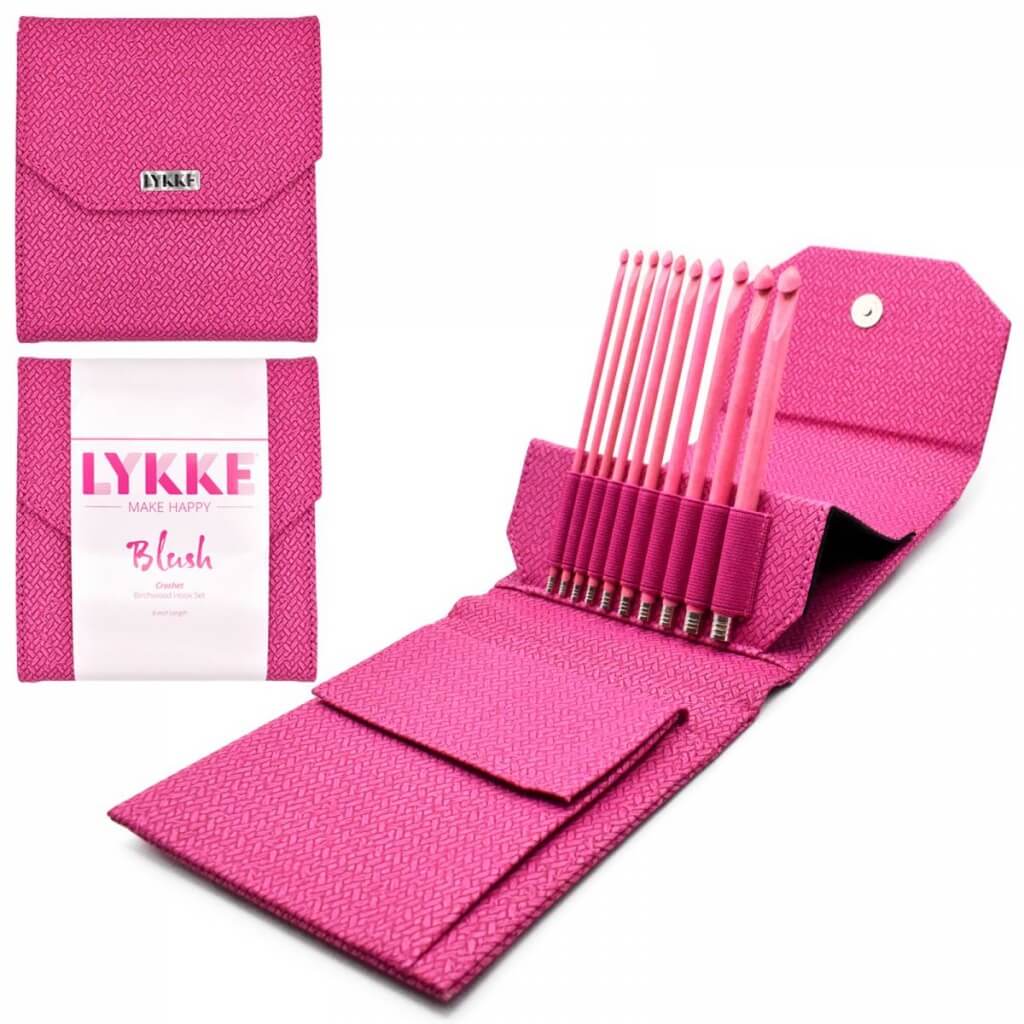 Lykke Needles Lykke Häkelnadel Set - Blush bei bei bei bei Lieblingsgarn