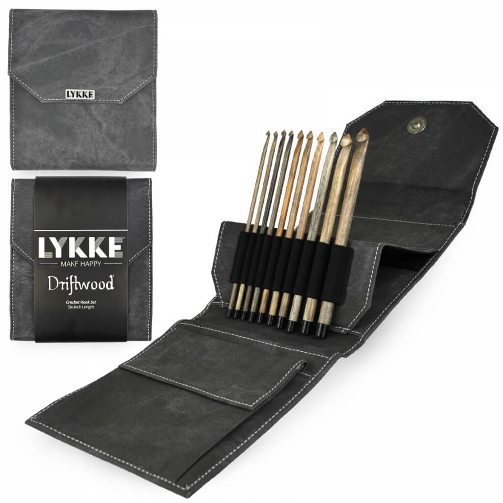 Lykke Needles Lykke Häkelnadel Set - Driftwood bei bei bei bei Lieblingsgarn