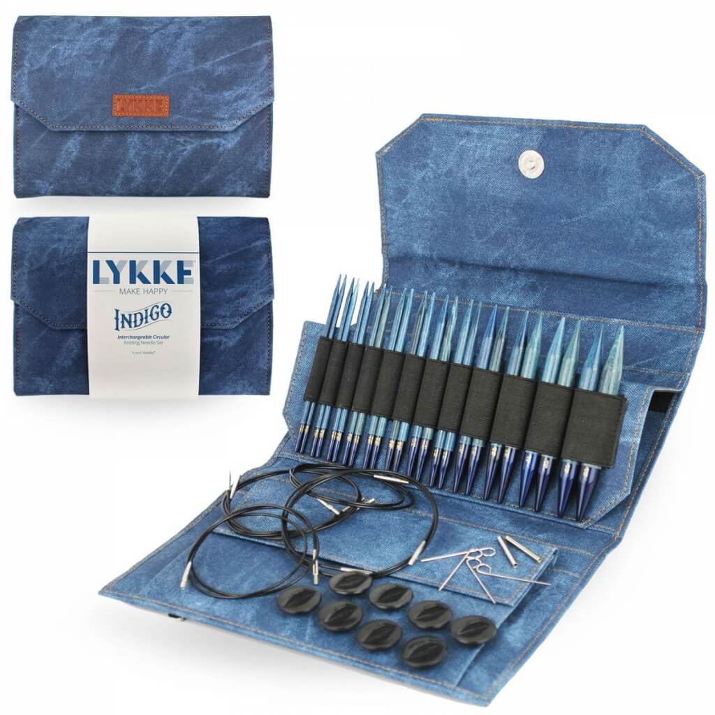Lykke Needles Lykke Rundstricknadel Set - Indigo bei bei bei bei bei bei bei bei Lieblingsgarn