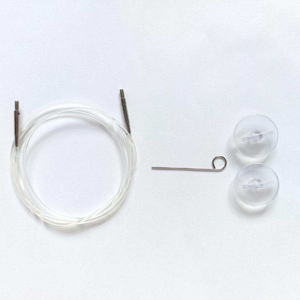Lykke Needles Lykke Nadelseil Clear, Farbe 50 – Kunststoff bei Lieblingsgarn