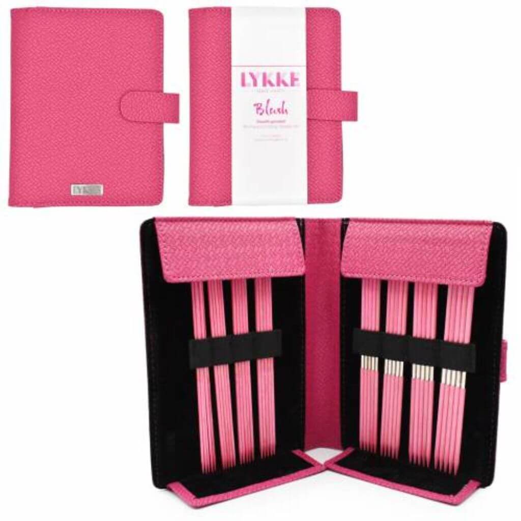 Lykke Needles Lykke Strumpfstricknadel-Set Blush - Magenta bei bei bei bei Lieblingsgarn