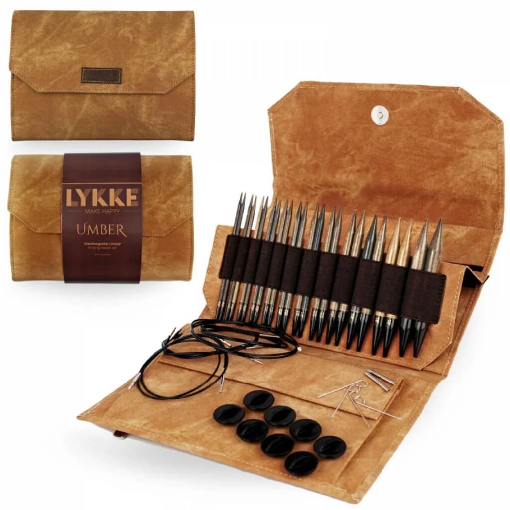 Lykke Needles Lykke Rundstricknadel Set - Umber bei bei bei bei bei Lieblingsgarn