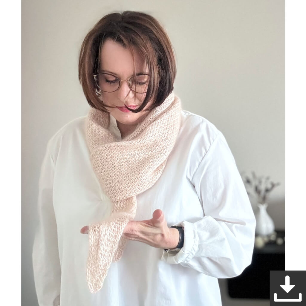 Strickfisch Halstuch XXL Lyn Strickanleitung - StrickFisch (PDF) bei bei bei bei Lieblingsgarn