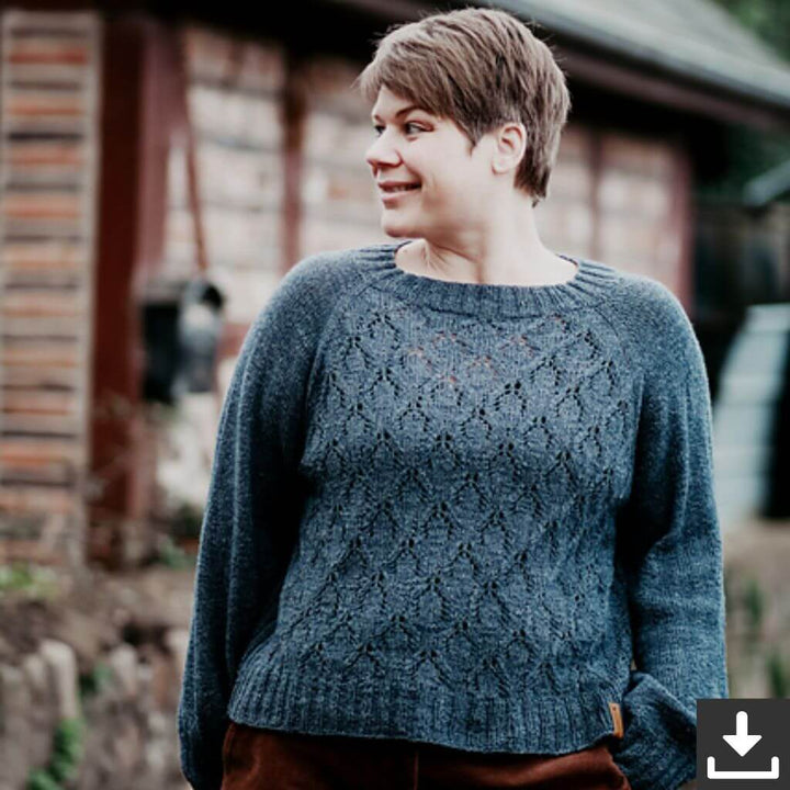 Inga Mallwitz Lysande Sweater Light Strickanleitung - Appelbanne Design (PDF) bei bei bei bei Lieblingsgarn