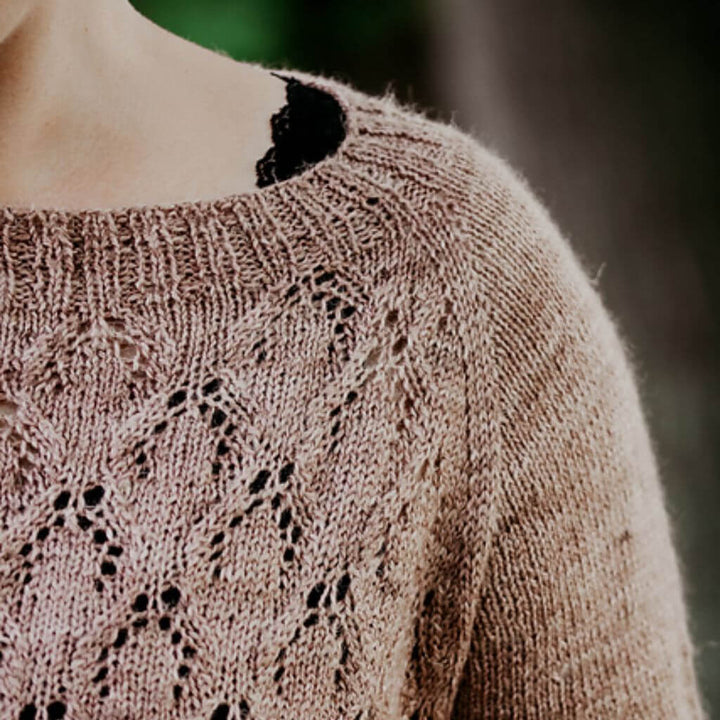 Inga Mallwitz Leichter Sommerpullover Lysande Tee Strickanleitung - Appelbanne Design (PFD) bei bei bei bei bei Lieblingsgarn