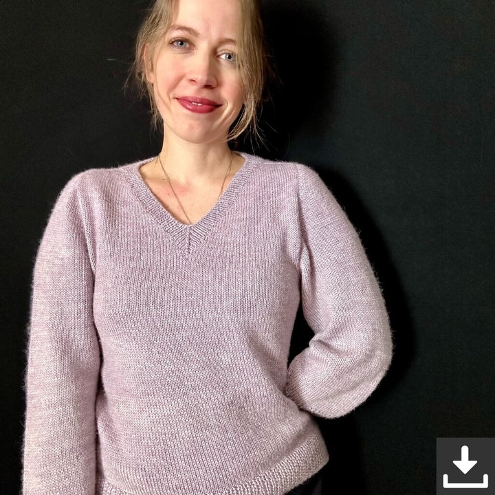 Mabelle Knitting Pullover Angel Sweater Strickanleitung - Mabelle Knitting (PDF) bei bei bei bei Lieblingsgarn