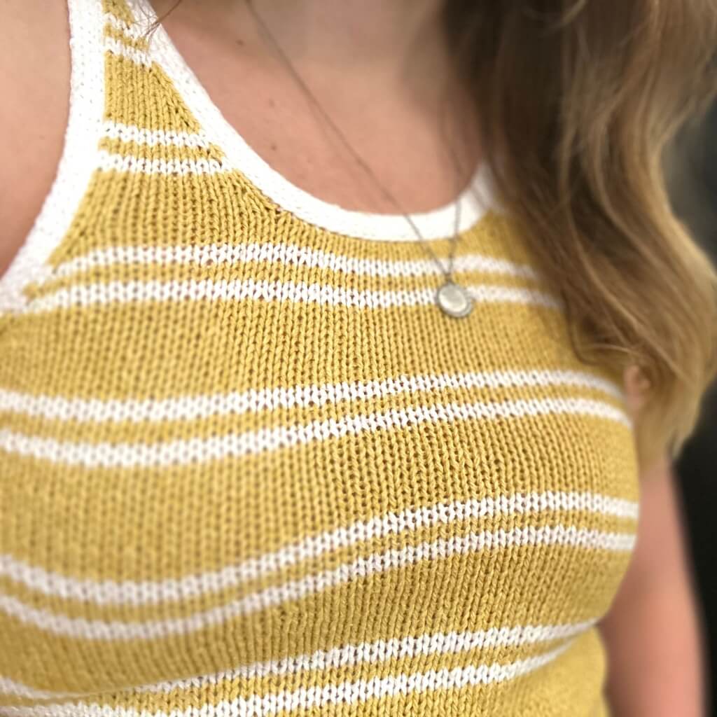 Mabelle Knitting Belle Tank Top Strickanleitung - Mabelle Knitting (PDF) bei bei bei bei Lieblingsgarn