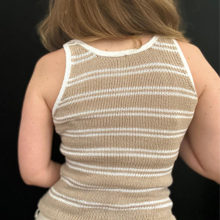 Mabelle Knitting Belle Tank Top Strickanleitung - Mabelle Knitting (PDF) bei bei bei bei Lieblingsgarn