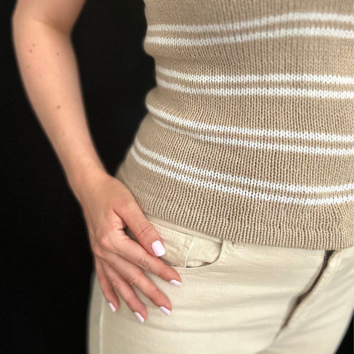 Mabelle Knitting Belle Tank Top Strickanleitung - Mabelle Knitting (PDF) bei bei bei bei Lieblingsgarn