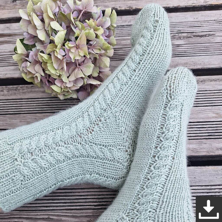 Madame Nadelspiel Pattern Socken Autumn Soxx Strickanleitung - Madame Nadelspiel (PDF) bei bei bei bei Lieblingsgarn