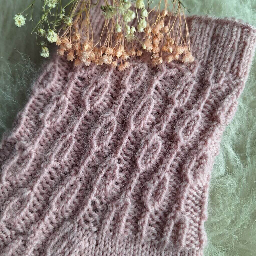 Madame Nadelspiel Pattern Cozy Leaf Socks Strickanleitung - Madame Nadelspiel (PDF) Lieblingsgarn