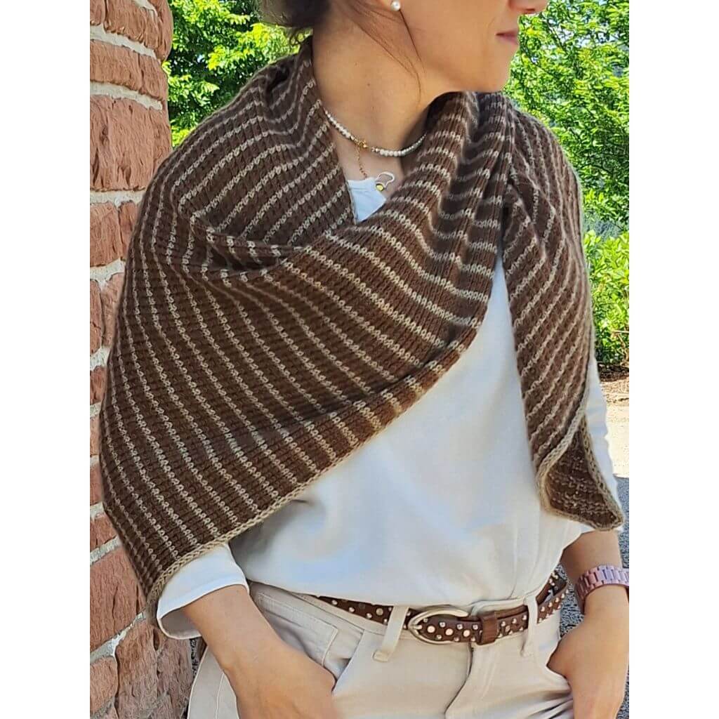 Madame Nadelspiel Pattern Schal Hedi Hug Strickanleitung - Madame Nadelspiel (PDF) bei bei bei bei Lieblingsgarn